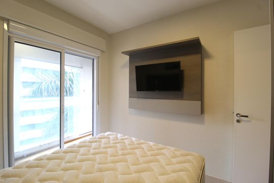 Quarto de apartamento para alugar com 1 quarto, 45m² em Indianópolis, São Paulo
