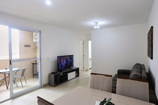 Sala de apartamento à venda com 2 quartos, 60m² em Nova Vista, Belo Horizonte