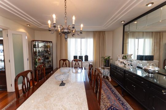 Sala de Jantar de apartamento à venda com 4 quartos, 359m² em Perdizes, São Paulo