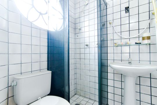Banheiro do Quarto 2 de casa à venda com 3 quartos, 69m² em Vila Rosalia, Guarulhos