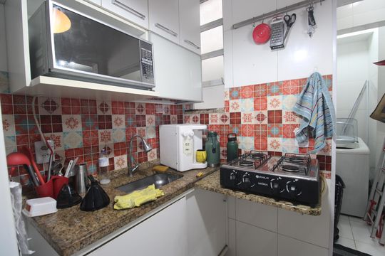Cozinha de apartamento para alugar com 2 quartos, 60m² em Pechincha, Rio de Janeiro