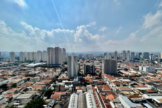 Vista da varanda de apartamento à venda com 4 quartos, 150m² em Quarta Parada, São Paulo