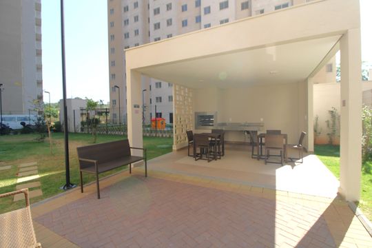 Área comum - Churrasqueira de apartamento para alugar com 1 quarto, 50m² em Socorro, São Paulo