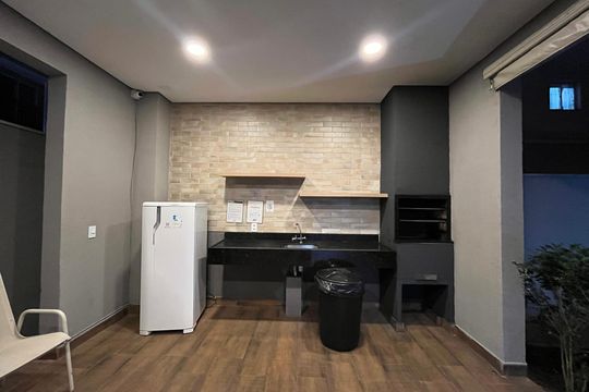 Área comum - Churrasqueira de apartamento à venda com 1 quarto, 35m² em Piqueri, São Paulo