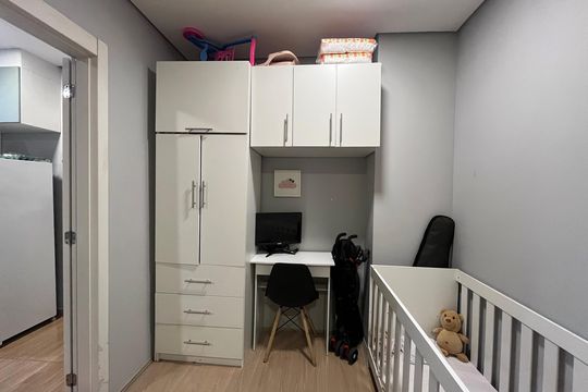 Quarto - Armários de apartamento à venda com 1 quarto, 35m² em Piqueri, São Paulo