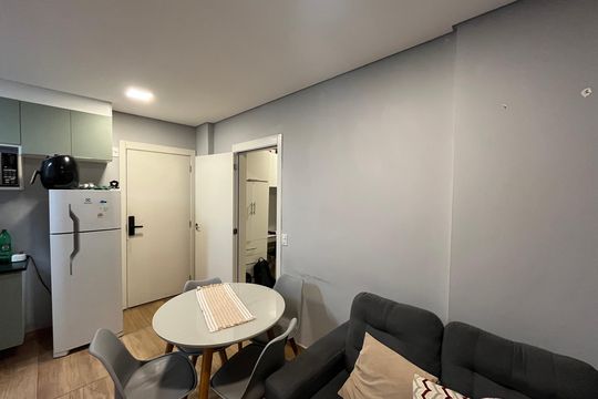Sala de apartamento à venda com 1 quarto, 35m² em Piqueri, São Paulo