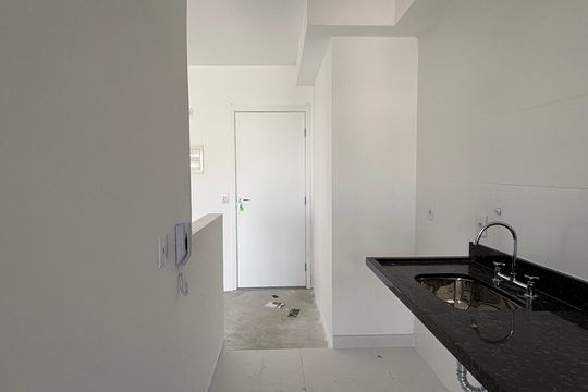 Cozinha de apartamento à venda com 2 quartos, 55m² em Bosque da Saúde, São Paulo