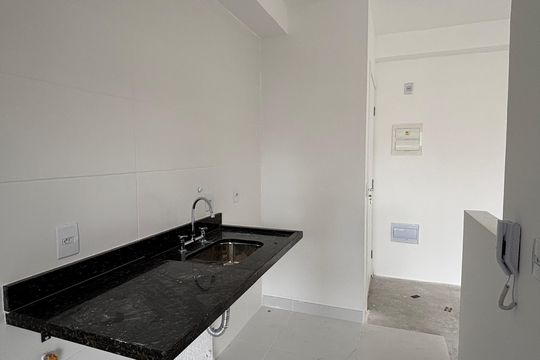 Cozinha de apartamento à venda com 2 quartos, 51m² em Bosque da Saúde, São Paulo