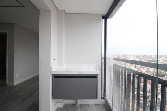 Varanda de apartamento à venda com 1 quarto, 31m² em Parada Inglesa, São Paulo