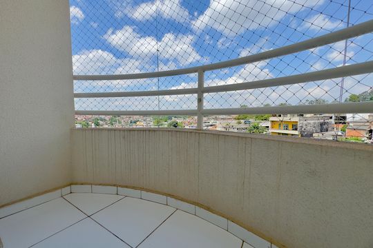 Varanda de apartamento para alugar com 2 quartos, 49m² em Parque Primavera, Guarulhos