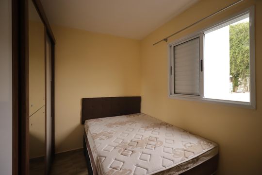 Quarto 1 de apartamento para alugar com 2 quartos, 44m² em Vila Progresso, Santo André