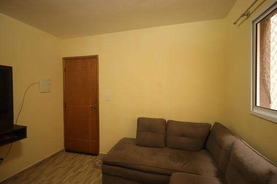 Sala de apartamento para alugar com 2 quartos, 44m² em Vila Progresso, Santo André