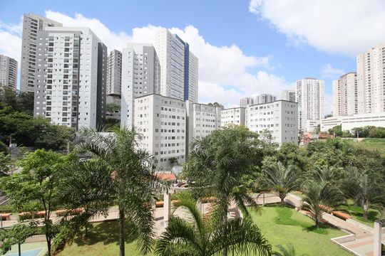 Vista da Varanda de apartamento à venda com 2 quartos, 58m² em Vila Andrade, São Paulo
