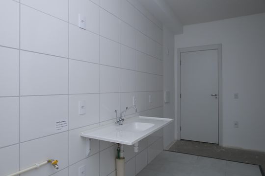 Cozinha de apartamento à venda com 1 quarto, 42m² em Cidade Nova São Miguel, São Paulo