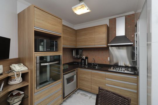 Cozinha de apartamento à venda com 4 quartos, 204m² em Vila Santo Estevão, São Paulo