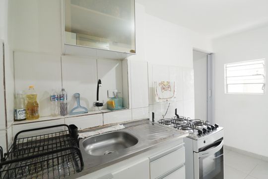 Cozinha e Área de Serviço de casa para alugar com 1 quarto, 40m² em Casa Verde, São Paulo