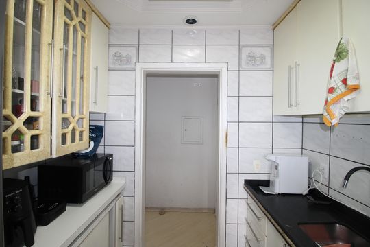 Cozinha de apartamento para alugar com 2 quartos, 57m² em Jardim Pedro José Nunes, São Paulo