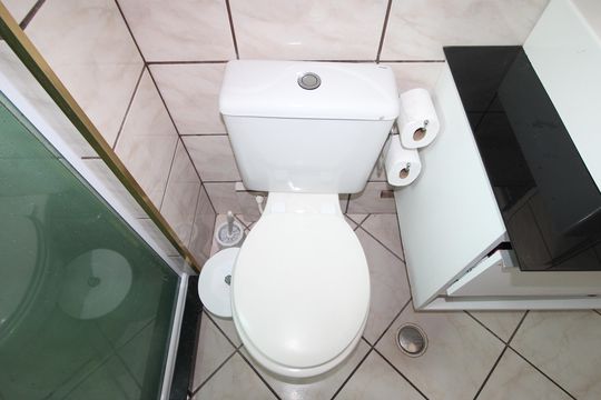 Banheiro de apartamento para alugar com 2 quartos, 57m² em Jardim Pedro José Nunes, São Paulo