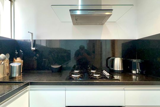 Cozinha de apartamento para alugar com 2 quartos, 92m² em Jardim Paulista, São Paulo