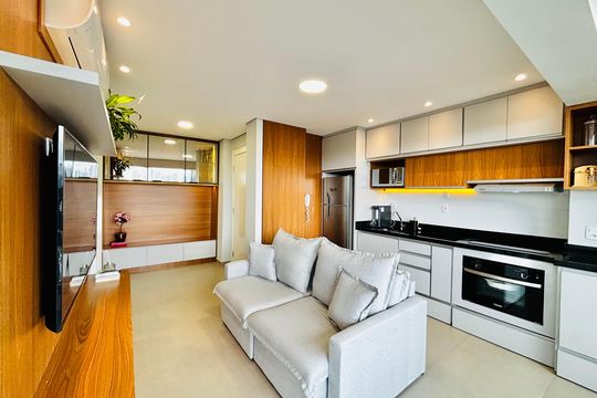 Apartamento para alugar com 1 quarto, 47m² em Empresarial 18 do Forte, Barueri