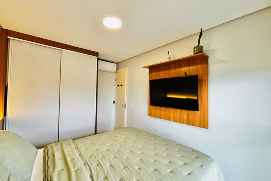 Quarto de apartamento para alugar com 1 quarto, 47m² em Empresarial 18 do Forte, Barueri
