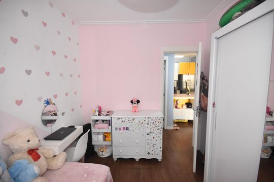 Quarto 2 de apartamento à venda com 2 quartos, 54m² em Vila Nambi, Jundiaí