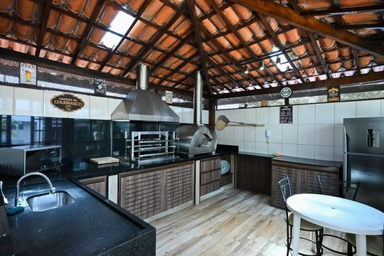 Churrasqueira de apartamento à venda com 2 quartos, 56m² em Campo Limpo, São Paulo