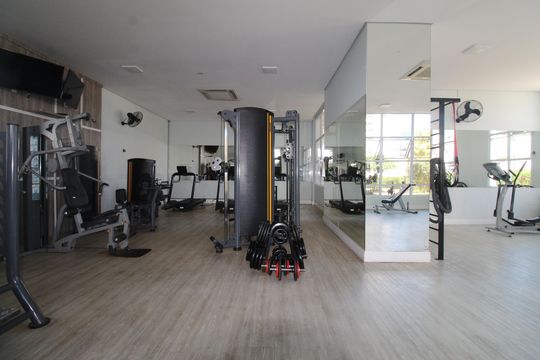 Área comum - Academia de apartamento para alugar com 2 quartos, 63m² em Vila Industrial, São José dos Campos