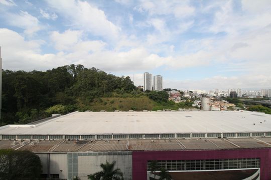 Vista da Sala de apartamento para alugar com 2 quartos, 35m² em Vila Andrade, São Paulo