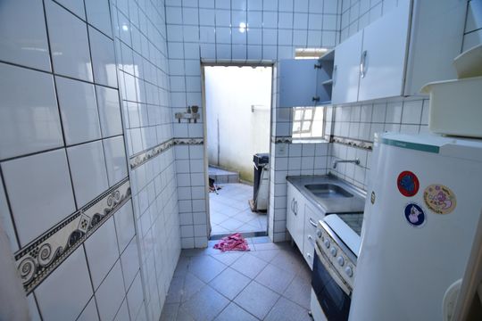 Cozinha de kitnet/studio para alugar com 1 quarto, 35m² em Cidade Universitária, Campinas
