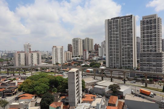 Vista da Varanda de apartamento para alugar com 1 quarto, 35m² em Vila Prudente, São Paulo