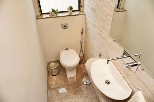 Lavabo da Sala 2 de casa à venda com 5 quartos, 330m² em Alto Caiçaras, Belo Horizonte