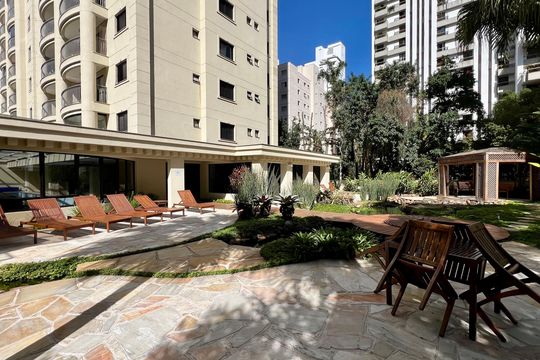 Área comum de apartamento para alugar com 1 quarto, 48m² em Jardim Paulista, São Paulo