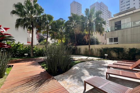 Área comum de apartamento para alugar com 1 quarto, 48m² em Jardim Paulista, São Paulo