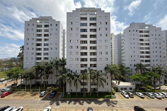 Quarto 1 Vista  de apartamento para alugar com 3 quartos, 68m² em Planalto, São Bernardo do Campo