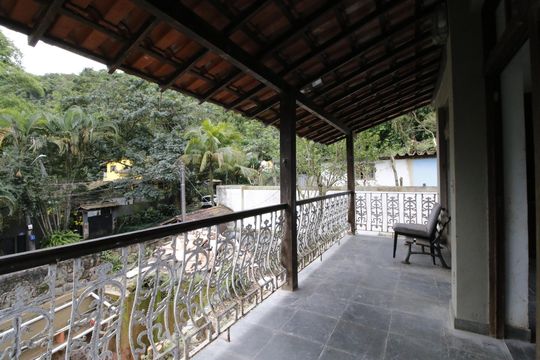 Varanda do quarto 6 de casa para alugar com 5 quartos, 500m² em Jacarepaguá, Rio de Janeiro