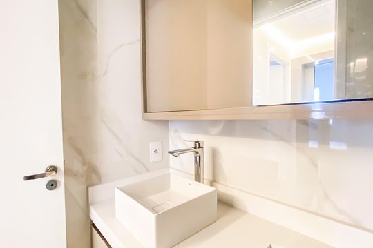 Banheiro  de apartamento à venda com 2 quartos, 43m² em Vila Silvia, São Paulo