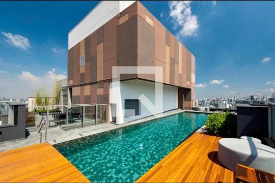 Área comum - Piscina de apartamento para alugar com 1 quarto, 70m² em Jardins, São Paulo