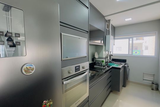 Cozinha  de apartamento para alugar com 2 quartos, 70m² em City Bussocaba, Osasco