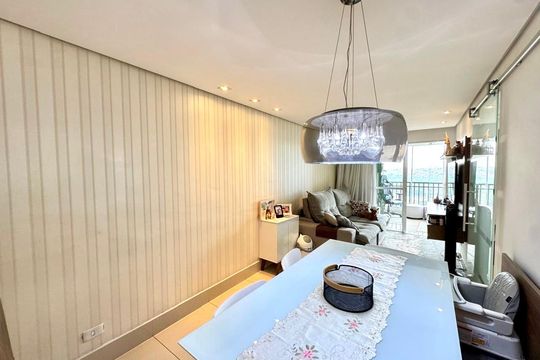 Sala de apartamento à venda com 2 quartos, 62m² em Ponte Grande, Guarulhos