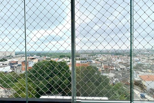Varanda da Sala de apartamento à venda com 2 quartos, 62m² em Ponte Grande, Guarulhos