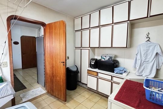 Area de Serviço de apartamento à venda com 3 quartos, 160m² em Vila Bastos, Santo André