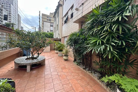 Área comum de apartamento para alugar com 1 quarto, 45m² em Itararé, São Vicente