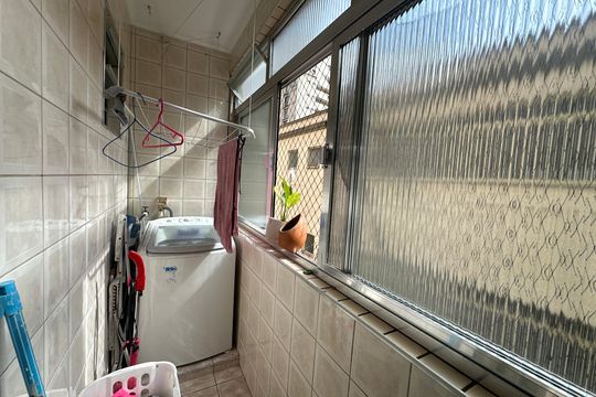 Área de Serviço de apartamento para alugar com 1 quarto, 45m² em Itararé, São Vicente