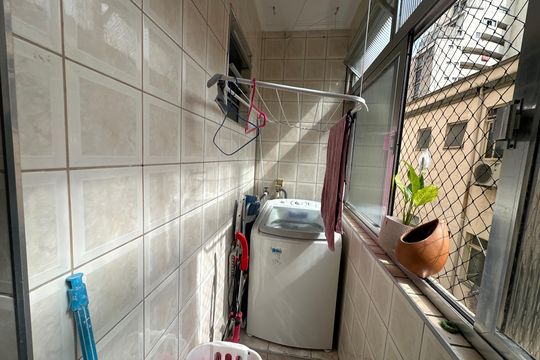 Área de Serviço de apartamento para alugar com 1 quarto, 45m² em Itararé, São Vicente