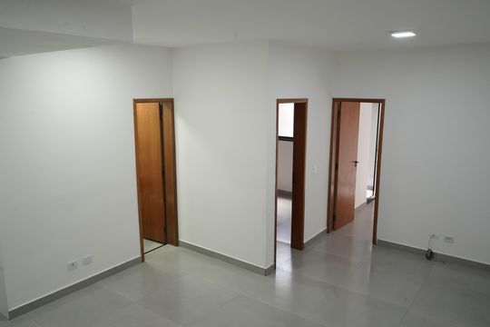 Sala e Cozinha de apartamento para alugar com 2 quartos, 52m² em Vila Carrão, São Paulo