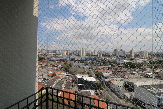 Varanda da Sala de apartamento para alugar com 3 quartos, 65m² em Vila Alpina, São Paulo