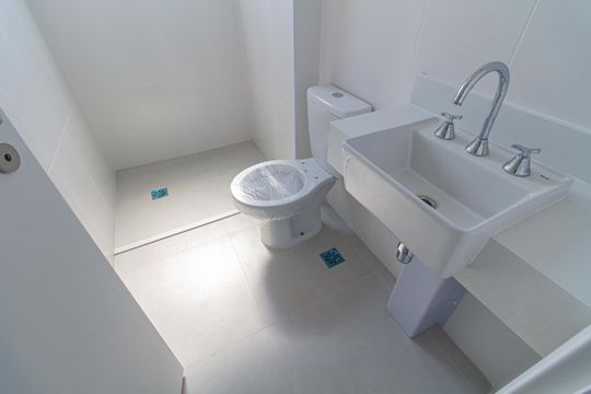Banheiro da Suíte 1 de apartamento à venda com 2 quartos, 78m² em Jardim Vila Mariana, São Paulo