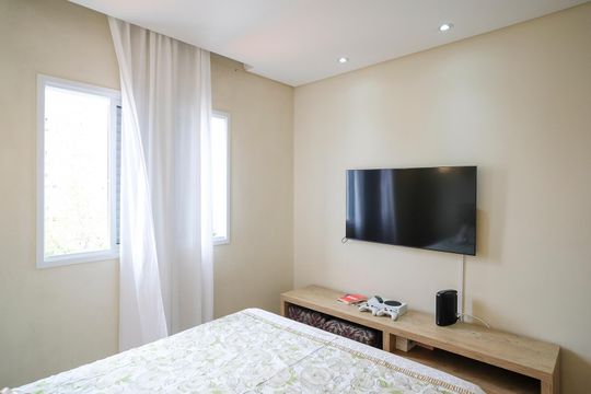 Suíte de apartamento à venda com 2 quartos, 74m² em Santa Maria, São Caetano do Sul