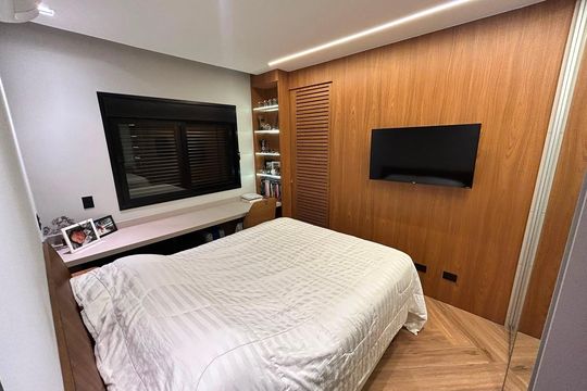 Quarto de casa de condomínio à venda com 3 quartos, 228m² em Sítio do Rosário, Barueri